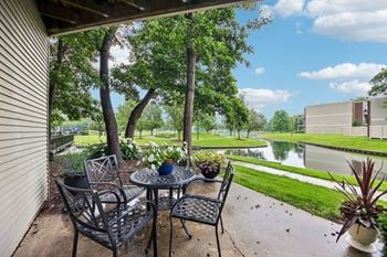 Private patio or balcony